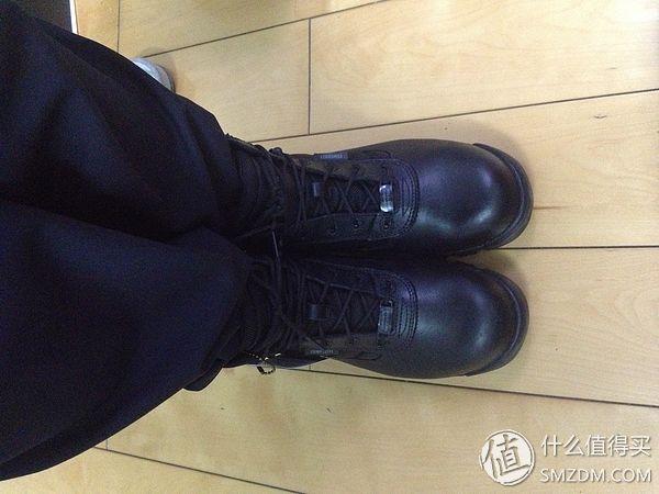 迷上军靴 果断海淘：Bates Enforcer 5 Inch SZ Leather Nylon SEMC Uniform CQB 美军5寸军靴