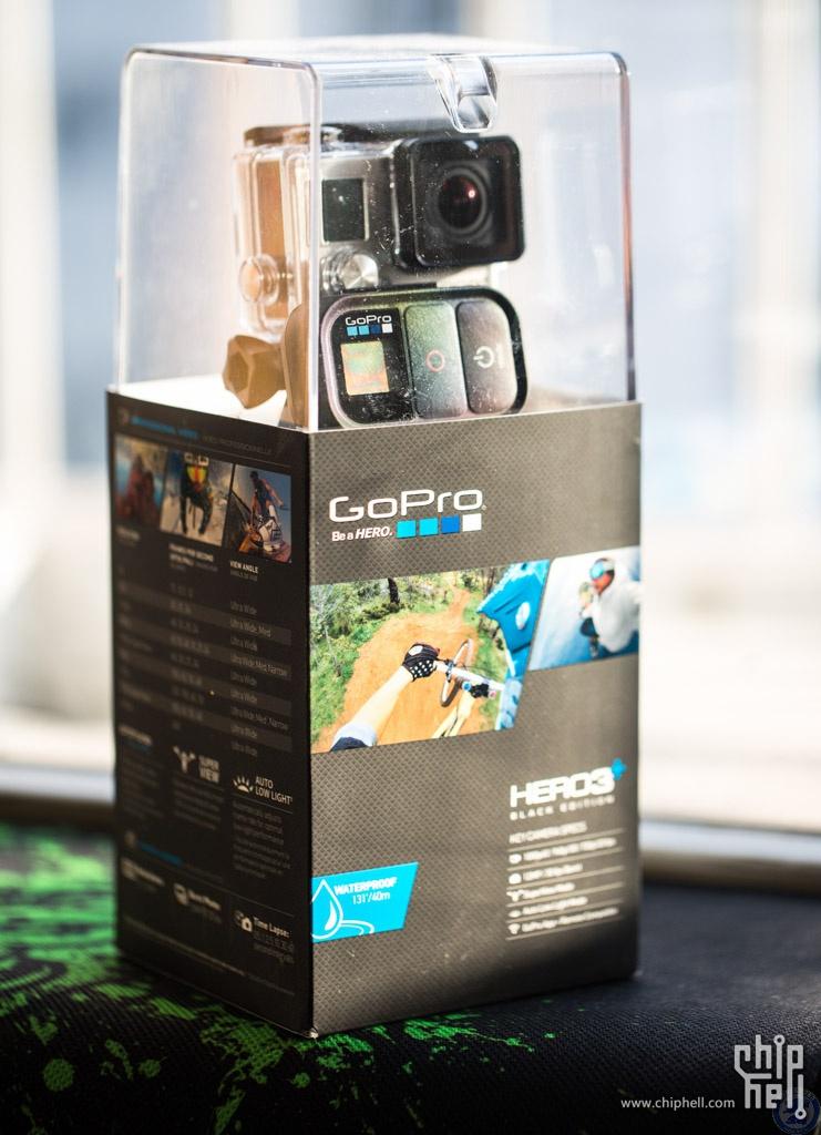 最强相机GOPRO HERO3+ Black Edition开箱
