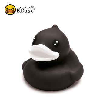香港Semk创意礼品B.Duck小黄鸭子儿童洗澡戏水玩具 浮水鸭 浮水玩具 1800172 黑色