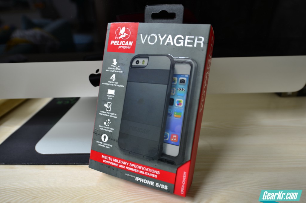 新玩具入手——Pelican Voyager Case & Holster for iPhone5/5s