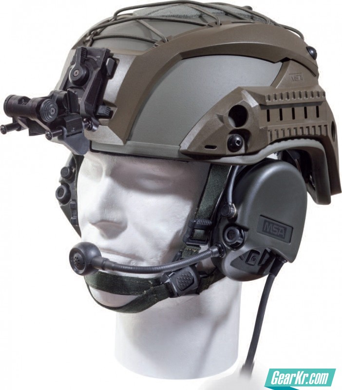 小众精品系列之MSA ARCH系统防弹头盔